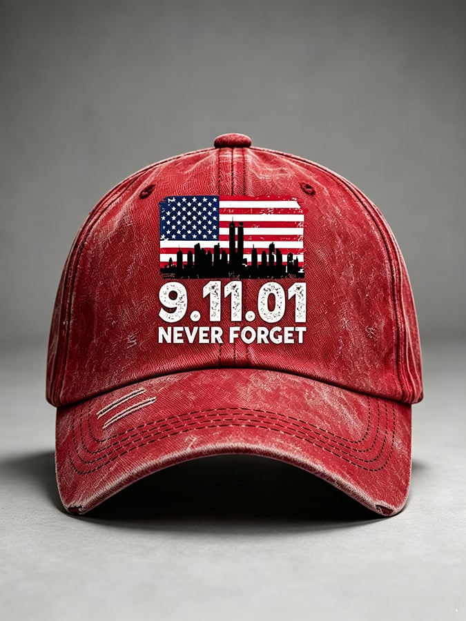 Unisex USA 911 Print Hat