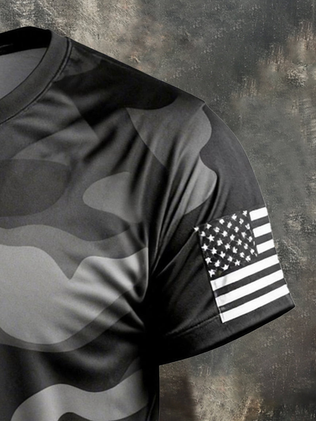 Men's Vintage Patriot Camo Short Sleeve T-Shirt