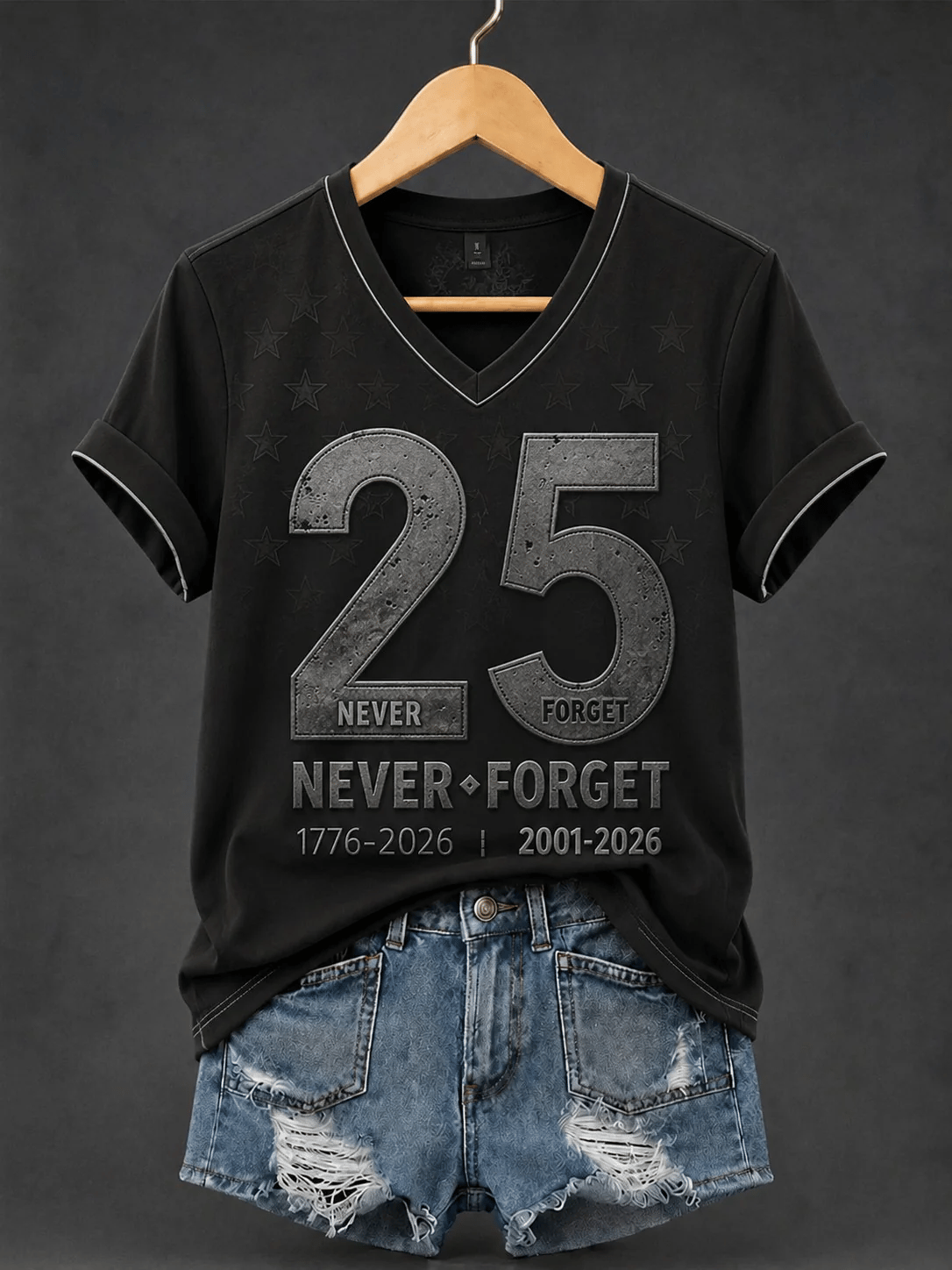 Women's USA 911 Print T-Shirt