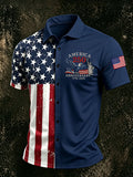 Men's The United States of America Printed Casual Shirt