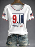 Women's USA 911 Print T-Shirt