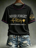 Women's Printed Short-Sleeve Top
