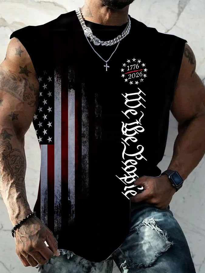 Men'S Casual Printed Vest