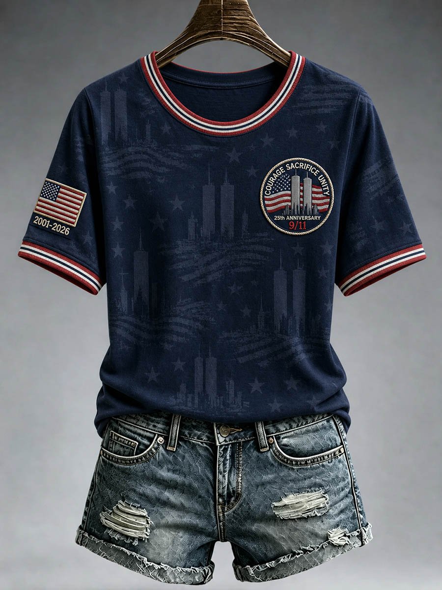 Women's US 9/11 Patriot Day T-Shirt