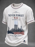 Men's 9.11 Never Forget Printed T-shirt