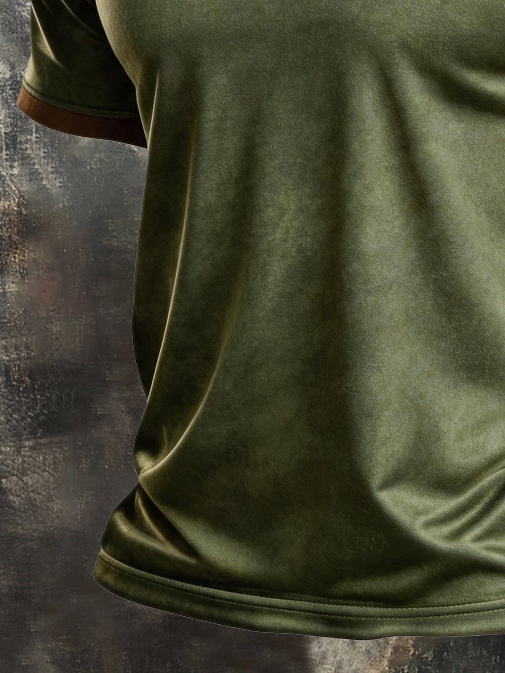 Men's Retro "Patriot" Color-Block Short-Sleeve Polo Shirt