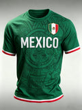Men's 2026 Mexico Fan-Print Top