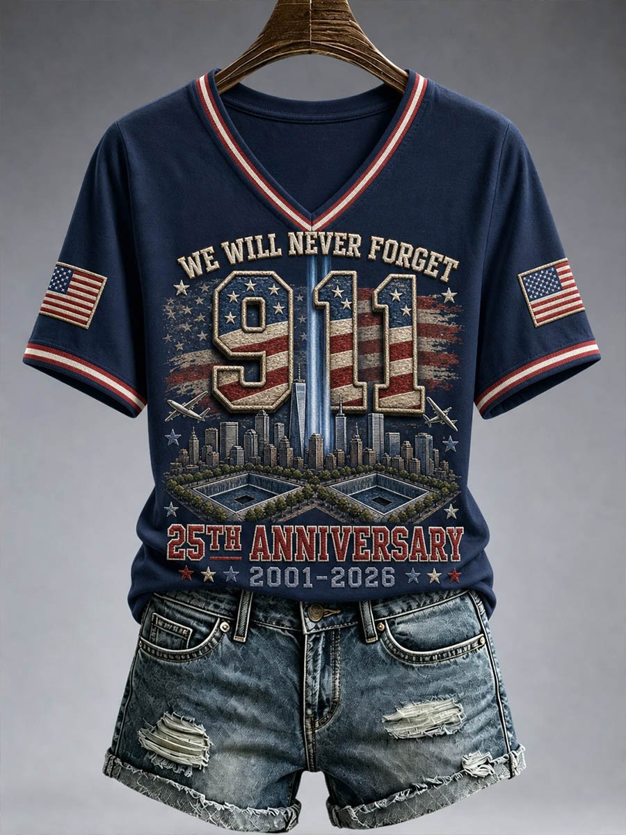Women's US 9/11 Patriot Day T-Shirt