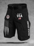 Men's USA 250th Anniversary Flag color-blocked cargo pants