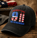 Unisex  Retro 9.11 Never Forget Printing Hat