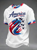 Men's Independence Day "America 1776–2026" Graphic T-Shirt