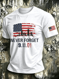 Men's USA 9/11 Print T-Shirt