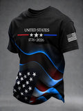 Men's American Print T-shirt
