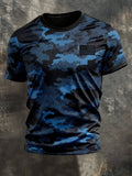 Men's Vintage Patriot Camo Short Sleeve T-Shirt