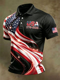 Men's U.S. 250th Anniversary Printed Polo Shirt