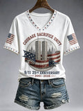 Women's "Never Forget 9/11" Graphic T-Shirt