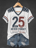 Women's USA 911 Print T-Shirt