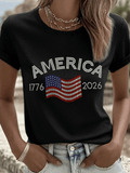 Women's 250th Anniversary Print T-shirt