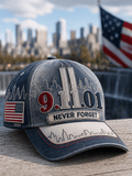 9.11 Never Forget Commemorative Printed Hat
