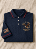 Men's Casual USA 250th Anniversary Print Polo