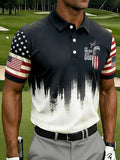 Men's American 250th Anniversary Casual Short-Sleeve Polo Shirt