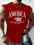 Men'S Casual Printed Vest