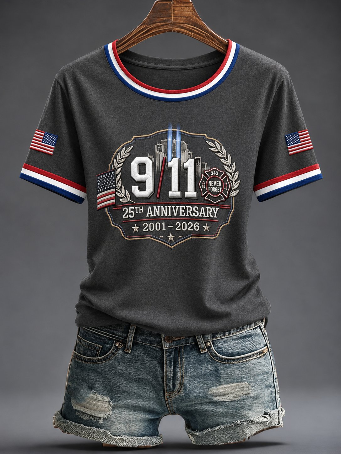 Women's 911 Memorial Graphic Top