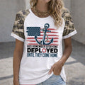 Women's Red Friday Printed Casual T-Shirt