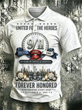 Men's Never Forget September 11 Print T-Shirt