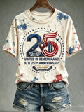 Women's 9/11 Memorial Graphic Top