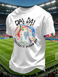 Men's Retro Dai Dai Print T-Shirt