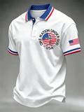 Men's Independence Day One Nation Under God polo shirt